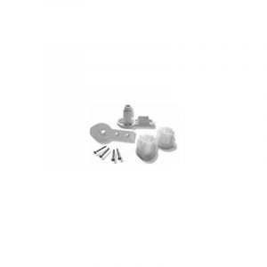 Pochette charnières de paroi de douche Novellini Jolly R04AUR blanc