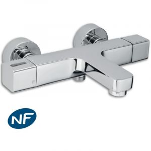 Mitigeur bain-douche thermostatique Voluto chrome - Huber