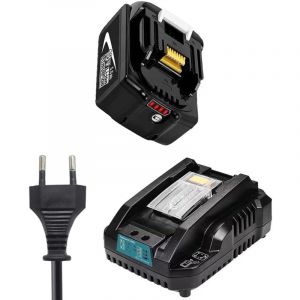 Batterie,1x Batterie de remplacement Mini Charger BL1850 18 v 5,5 ah , Compatible avec Makita Tool , Site de construction Radio DMR108 DMR110 DMR107