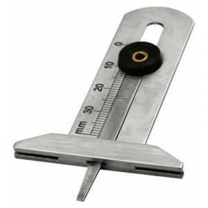 Fuhuida Trading - Jauge de Profondeur de Sculpture Pneumatique - Mesure de Sécurité de Pneu 0-30mm