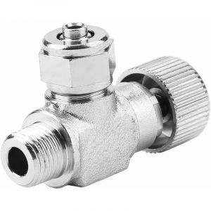 Robinet à Pointeau pour Réservoir d'Aquarium pour Régulateur De Co2 De Système d'Aquarium(Vanne de garniture à tête unique,1)