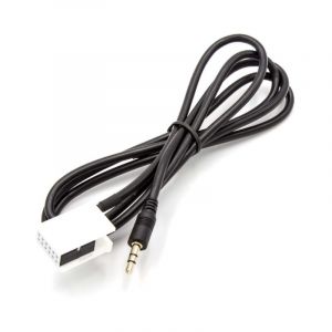 Vhbw - Câble adaptateur aux pour radio de voiture (120 cm) compatible avec Peugeot de 2005 et après 407SW, 307SW, 807, 607, 407, 307