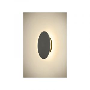 SLV - Applique murale extérieure led d-ring m IP65 noir 1007913