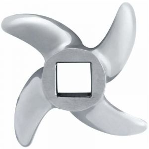 Lame de Hachoir &agrave; Viande Couteau pour Hachoir &agrave; Viande Lames de Hachoir en Acier Inoxydable Cuisine Broyeur ViandeAccessoires de Rechange pour