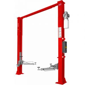 Pont élévateur hydraulique à 2 colonnes 4 t 230 V avec déverrouillage électrique et raccordement supérieur MW Tools HB240MCF