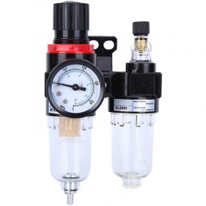 R&eacute;gulateur de pression de filtre &agrave; air, filtre de compresseur d'air de pi&egrave;ge de s&eacute;parateur d'eau d'huile Compresso d'a&eacute;rographe