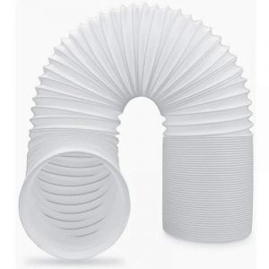 Tuyau Climatiseur Portable, pvc Souple, Diamètre 130 mm, Longueur 2 m, Parfait Pour Les Systèmes De Climatisation, Sèche-linge Et Hottes Aspirantes