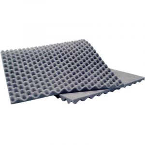 Sinuslive - Mousse acoustique 10076 Polyuréthane gris
