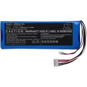 Vhbw - Batterie compatible avec jbl Pulse 3 enceinte, haut-parleurs (5800mAh, 3,7V, Li-polymère)