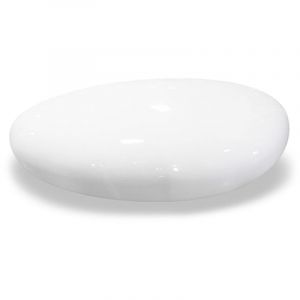 Designetsamaison - Table basse de salon blanche - Galet