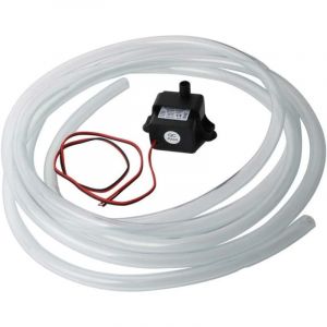 NOLUXA Mini Pompe &agrave; Eau Brushless, Ultra-Silencieux pour Aquarium/ Etang/ Fontaine etc (+avec Tuyau d&rsquo;Eau en PVC de 3 m de Long)