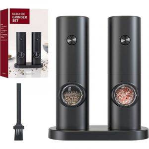 Moulin a poivre electrique, Ensemble salière et poivrière électrique, Moulin à poivre électrique