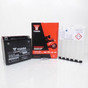 Batterie Yuasa pour Moto Moto Guzzi 850 V7 2021 &agrave; 2022 YTX14-BS /