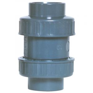 Clapet anti-retour &agrave; ressort pvc pression &oslash; 50 mm - Fitt