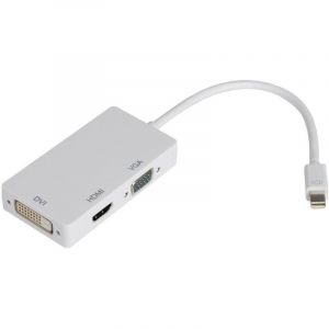 Thunderbolt / Mini DisplayPort adaptateur HDMI / DVI / VGA 3in1