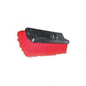 Brosse rouge bifaces 25cm fibres souples - Pronet
