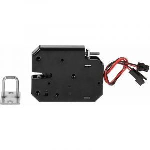 &Eacute;lectro-aimant Magn&eacute;tique de Serrure de Tiroir du Cabinet 12V DC Fail-Safe pour le Syst&egrave;me de Contr&ocirc;le d'acc&egrave;s de Porte (avec l'interrupteur de