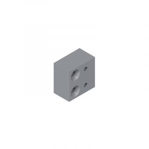 La Croisee Ds - Cale finition blanc pour verrou 6218 pour coulissant menuiserie aluminium - la croisée ds