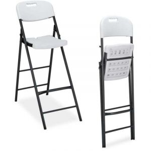 Tabouret de bar pliant lot de 2