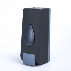 Distributeur de savon manuel 350 ml, distributeur mural de savon liquide &agrave; t&ecirc;te unique, distributeur de shampoing, gel douche, support de shampoing