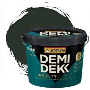 JOTUN - Peinture Bois, Lasure Opaque Satin&eacute;e - RAL 6009 - Vert Sapin - 3L