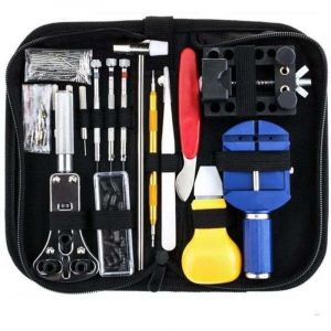 Kit Doutils De R&eacute;paration De Montre Comprenant Outils De R&eacute;paration De Montre Professionnels, 147Pcs Kit De R&eacute;paration De Montre