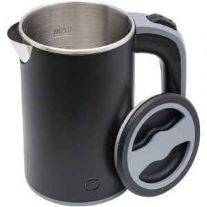 Gojoy - Petite bouilloire 800ml Mini bouilloire à thé 600watt bouilloire de voyage en acier inoxydable bouilloire électrique Portable Mini bouilloire