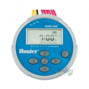Hunter - Programmateur d'irrigation à batterie 9V NODE600 6 zones d'arrosage