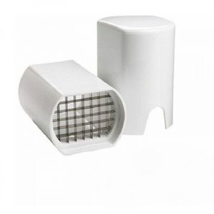 Coupe-frites, coupe-frites professionnel, coupe-pommes de terre, coupe-l&eacute;gumes multi-usages (blanc)