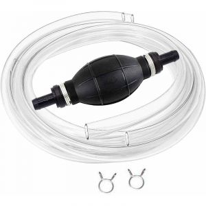 Manuel Pompe De Transfert De Carburant Avec 2M Siphon Tuyau Portable De Pompe Main Dbit lev Siphon Pour Essence De Gaz Essence Diesel Huile Liquide