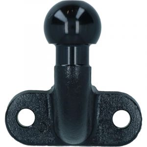 Boule de remorquage robuste de 50 mm pour attelage de barre de remorquage standard haute port&eacute;e Noir