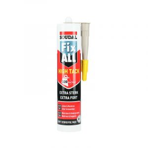 Soudal - Mastic colle Fix All High Tack beige cartouche 290ml 100271