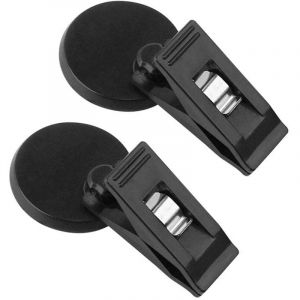 Lot de 2 porte-tickets de stationnement pour voiture, clip de carte de ticket de voiture , clip de document polyvalent, clip fixe pour carte d'huile,