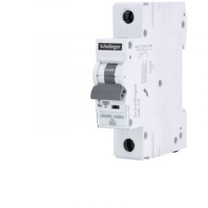 Disjoncteur Unipolaire 16A - Courbe c - Pouvoir de Coupure 4kV - Tension 230-400V - IP20