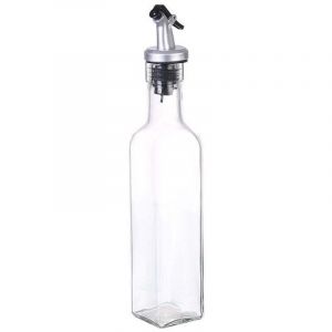 Bouteille Huile Olive, Distributeur D'huile d'olive, Flacons en Verre Et Bec Verseur pour Cuisine, avec Bec Verseur sans Goutte, R&eacute;cipient &agrave;