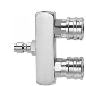 Buse turbo pour nettoyeur haute pression Embout de buse de nettoyeur haute pression, raccord de lavage de voiture, adaptateur de buse &agrave; double t&ecirc;te,