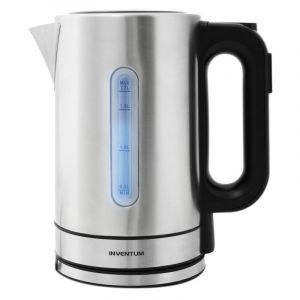 Inventum - Bouilloire sans fil HW817D 2200 w 1,7 l Acier inoxydable/noir