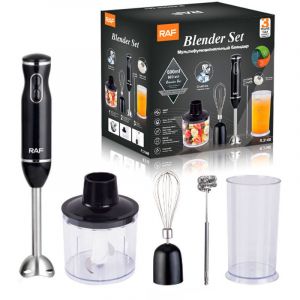 Mixeurs Plongeants, Mixeur Plongeant 5 en 1,Mixeur Soupe 800W avec , Hachoir 500ml et M&eacute;langeur 600ml Sans BPA