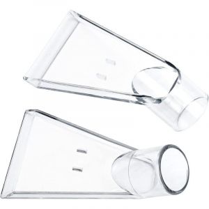 Embout Aspirateur Eau 2Pcs Buse Aspirateur Shampouineuse Aspirateur Suceur Injecteur Extracteur Buses de Brosse Aspirateur de Si&egrave;ge de Voiture de