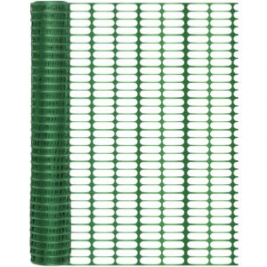 Tolletour - Barrière de signalisation et plastique. 1x50m. Vert. Grillage de signalisation
