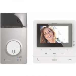 Flex "ONE kit vid&eacute;o avec portier LINEA3 000 (1 et 2 boutons d'appel) + CLASSE100 X16E