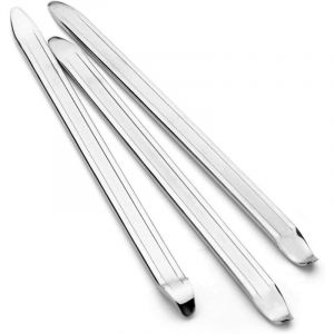 Lot de 3 d&eacute;monte-pneus pour v&eacute;lo, 28 cm, en acier haute r&eacute;sistance, outils de montage pour moto, v&eacute;lo, voiture, scooter