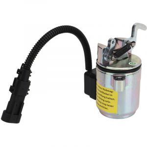 &Eacute;lectrovanne de Coupure de Carburant, 0428‑7583 Remplacement du Sol&eacute;no&iuml;de de Coupure de Carburant pour Moteur F3L1011 F4L1011 F3L2011 F4L2011 F2L2011