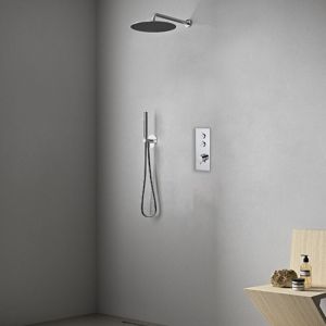 Pack douche Thermo Twist encastré 2 sorties TRIVERDE - CRISTINA ONDYNA XTV7220