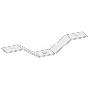 Demi collier AC22 pour dalle plafond - bo&icirc;te de 100 - EUROCOUSTIC