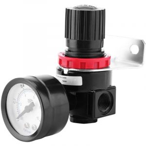R&eacute;gulateur de pression, AR2000 Compresseur &agrave; commande pneumatique, soupape de surpression du d&eacute;tendeur avec manom&egrave;tre Accessoires pour d&eacute;tendeur