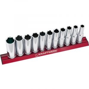 Kraftwerk - Jeu de 11 douilles longues magalu 1/2'