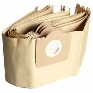 Sac Aspirateur Karcher Wd3, Lot De 5 Sacs Droits Aspirateur Pour Karcher Wd3, Wd 3 Premium, Wd3200, Wd3500p, A2204, A2204, A2534, Se4001