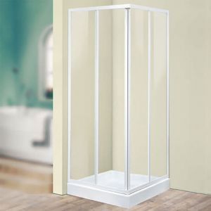 Paroi de douche acrylique Tris Lux 2 c&ocirc;t&eacute;s 68-78 cm