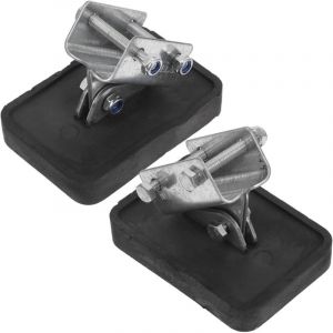 Stabilisateur D'&Eacute;Chelle 2 Pi&egrave;Ces Prot&egrave;Ge-Pieds En Caoutchouc &Eacute;Pais Antid&eacute;Rapant Pour &Eacute;Chelle T&eacute;Lescopique Et Escabeau Accessoire De S&eacute;Curit&eacute; R&eacute;Sistant